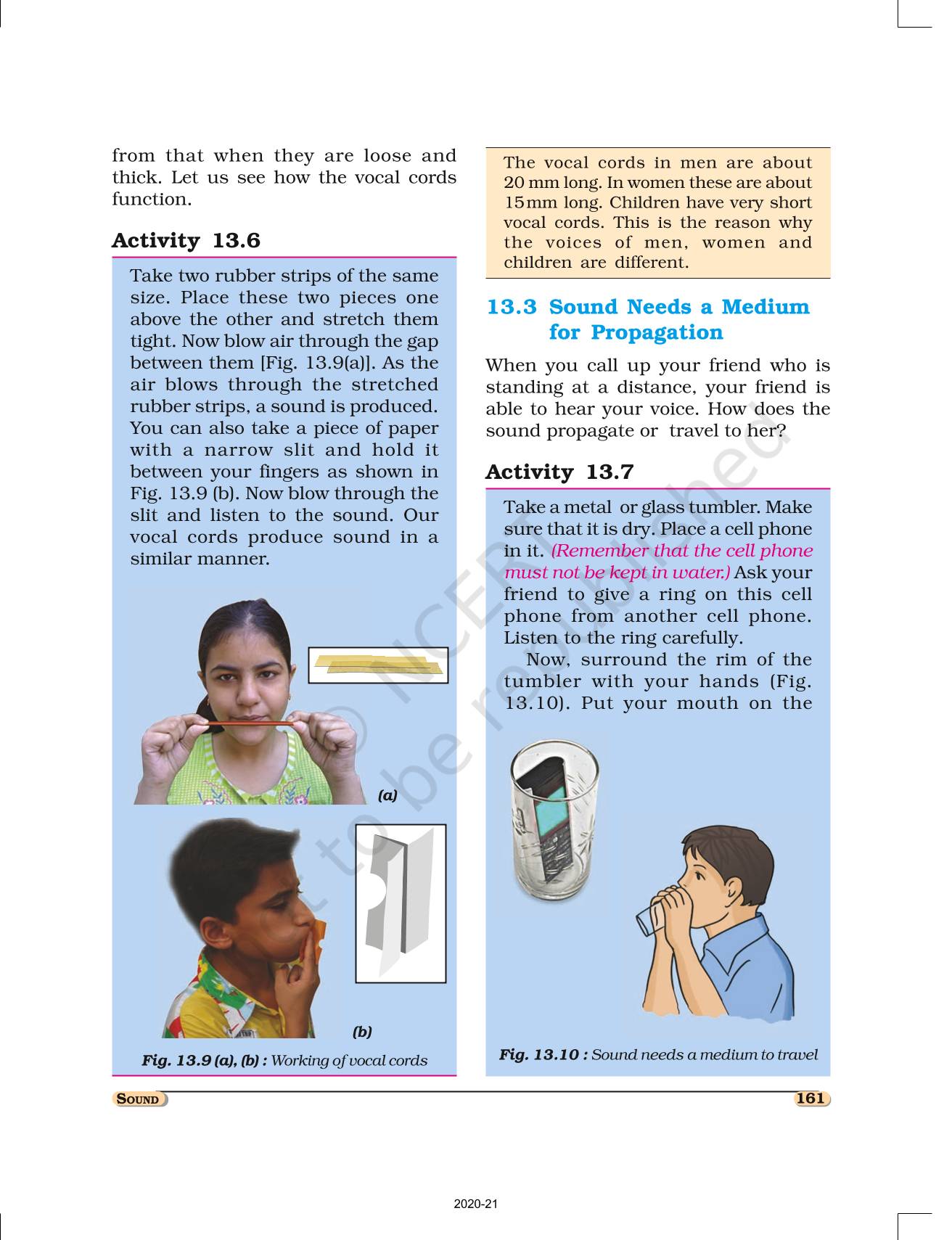 Sound - NCERT Book Of Class 8 Science